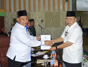 Bupati Sergai Sampaikan Ranperda PAPBD 2017