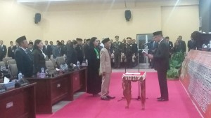 BENGU DILANTIK JADI PAW ANGGOTA DPRD NTT