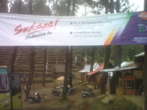 REST AREA DAN WANA WISATA BALE GANDRUNG SIAP MENYAMBUT KEDATANGAN PARA MENTRI REPUBLIK INDONESIA