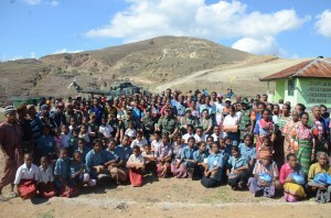 DANREM KUNJUNGI PRAJURIT TNI DI FOHUK