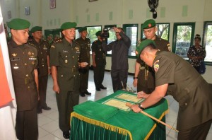 TIGA DANDIM DI NTT DISERAHTERIMAKAN