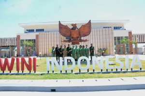 DANREM KUNJUNGI PERBATASAN PULAU BATEK