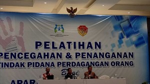 PELATIHAN TPPO BAGI APARAT PENEGAK HUKUM