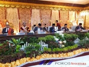 Sidang Paripurna Istimewa III DPRD Pasaman dalam Rangka HUT ke 72 Kab Pasaman