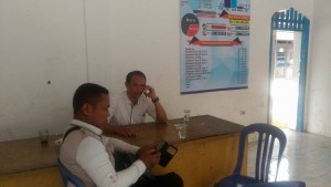 PERANGKAT DESA KALIMAS UMUMKAN PEREKAMAN E KTP DI BALAIDESA