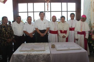 MENKO KEMARITIMAN RESMIKAN TAMAN DOA FATIMA DI LARANTUKA