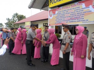 SERTIJAB DI LINGKUNGAN POLRES SOLSEL
