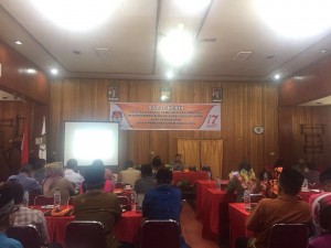 KPU SAWAHLUNTO GELAR RAPAT KERJA TERKAIT DAPIL DAN PENGHITUNGAN ALOKASI KURSI ANGGOTA DPRD PADA PEMILU 2019