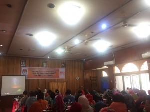 KPU SAWAHLUNTO GELAR SOSIALISASI PELANGGARAN ADMINISTRASI DAN PIDANA