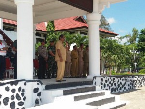 SEMALAM NGINAP DI TANJUNG BASTIAN, PESERTA TdT DILEPAS WABUP KE TTS
