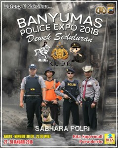 BANYUMAS POLICE EXPO 2018 TEMA DEWEK SEDULURAN