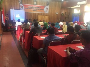 KPU SAWAHLUNTO GELAR SOSIALISASI PENCALONAN PEMILIHAN WALIKOTA DAN WAKIL WALIKOTA 2018