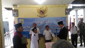 CAMAT LANTIK KEPALA DESA ANTAR WAKTU DESA BANJARSARI