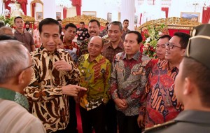 BUPATI H.M.HARRIS HADIRI RAKOR KARHUTLA DI ISTANA MERDEKA