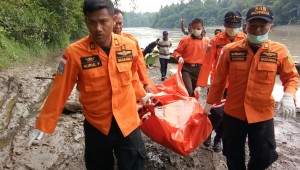 Korban Hilang Hanyut Di Sungai Serayu Karang Cengis,  Kec.  Bukateja, Kab. Purbalingga, Berhasil Ditemukan