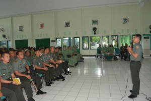 Danrem Ingatkan TNI Dan ASN TNI Netral Di Pilkada