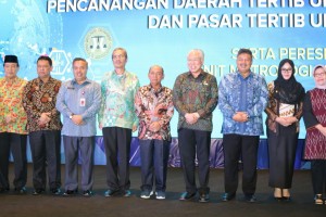 Bupati HM Harris Menghadiri Peresmian Unit Metrologi Legal Pemkab Pelalawan oleh Kemendag RI.