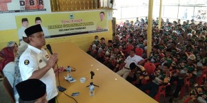 Masyarakat Antusias Menghadiri Kampanye  Dialogis Paslon Bupati  & Wakil Wajo Tagline “ Barakka “