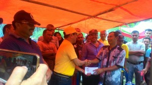 H. John Kenedy Azis,SH Buka Ikan Larangan Batang Sumpua Lubuak Tamalun Jorong Salibawan