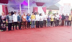 Songsong Setahun Pemilu Serentak 2019 KPU Sawahlunto Gelar Seni Budaya