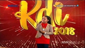 Yenti Anak kampung Muara Tais menuju Bintang KDI 2018.