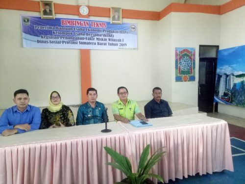 Kota Sawahlunto Dapat Bantuan Usaha Ekonomi Produktif (UEP) Dari Kementerian Sosial RI