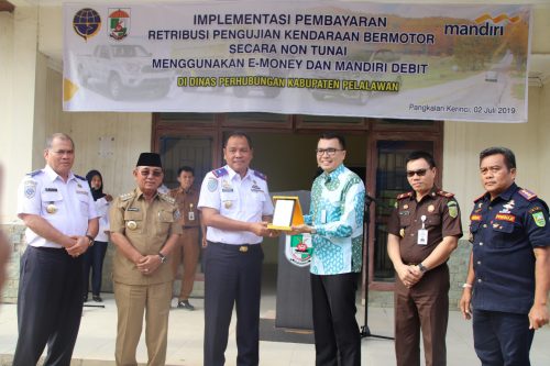 Dishub Pelalawan Permudah Pelayanan KIR Dengan Transaksi Non Tunai