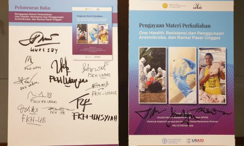 Kementan, FAO, dan AFKHI Luncurkan Buku One Health dan Resistensi Antimikroba