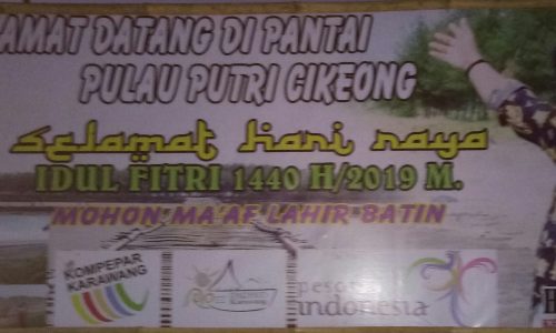 Indah panorama mu, pantai pulo putri cikeong, karawang.