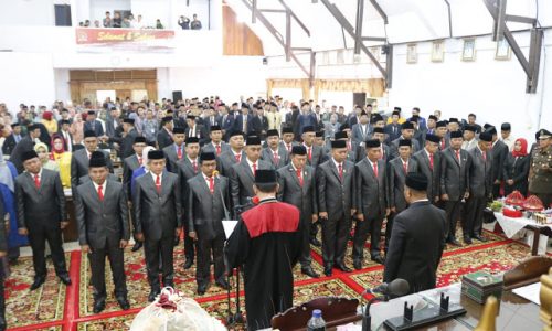 40 Calon Anggota DPRD Wajo terpilih resmi dilantik