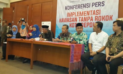 Dinkes Kota Depok Launcing Perda No 3 tentang KTR