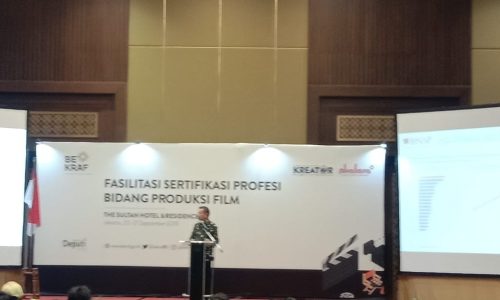 BEKRAF Dukung Insan Perfilman Dengan Sertifikasi Profesi
