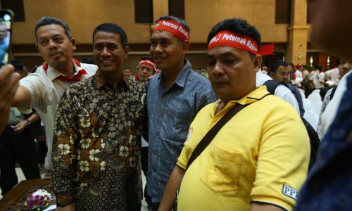 Peternak Pendemo Puas Solusi Cepat Mentan Amran