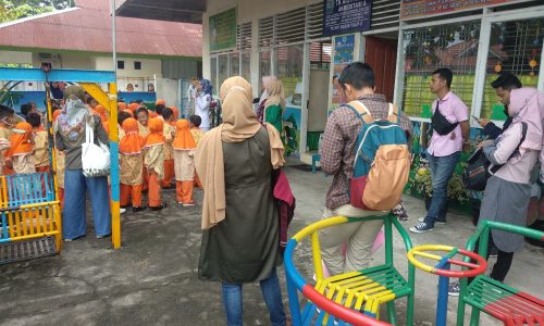 Lumbung Derma Sosialisasikan Bahaya Asap Karhutla ke TK dan SD Kota Padang