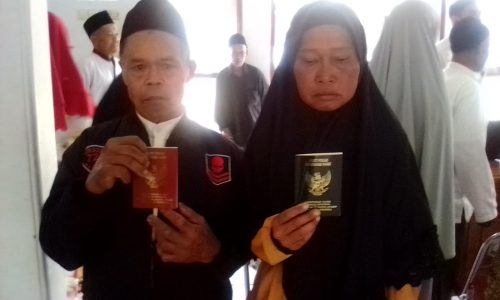 Sebanyak 2O pasang pengantin mengikuti Itsbat nikah di Kec.Pulosari