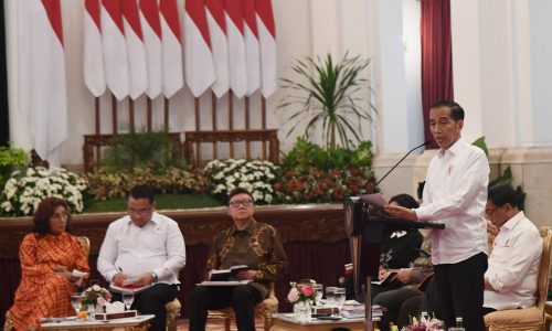 Apresiasi Presiden Jokowi untuk para Menteri di Sidang Kabinet Paripurna