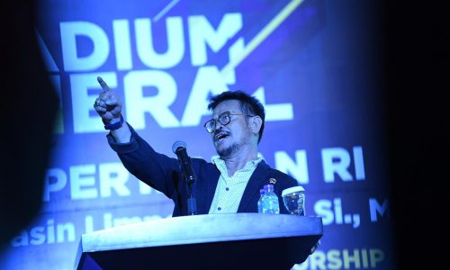 Di Unismu Makassar, Mentan Syahrul Minta Mahasiswa Perkuat Sektor Pertanian