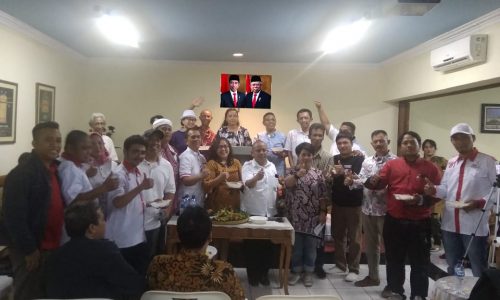 Seknas Jokowi DKI Jakarta dan Bodetabek Mengadakan Syukuran atas dilantiknya Presiden Ir H Joko Widodo