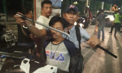 Polsek Johar Baru Cegah Tawuran Puluhan Remaja