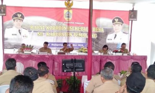 ” Angger Galak Aja Clutak Wis Galak Clutak “Pesan Bupati Pemalang Untuk Kades Wangkelang