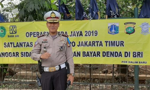 Kasatlantas Polres Metro Jakarta timur AKBP Suhli pimpin langsung operasi zebra jaya 2019, pelanggar langsung di sidang di tempat