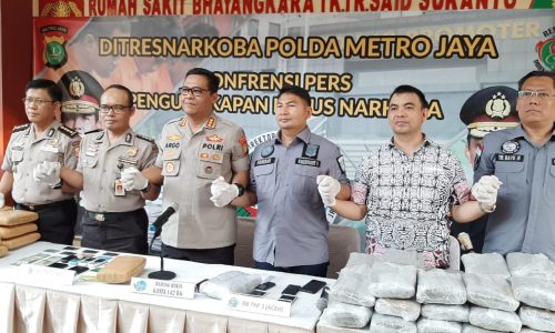 142 Kg Ganja Dan Sindikat Pengedar Jaringan Aceh – Jakarta Diamankan  Subdit 1 Reserse Narkotika Polda Metro Jaya
