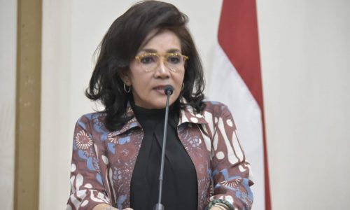 Ayunsri SYL Silahturahmi dengan Dharma Wanita Kementan