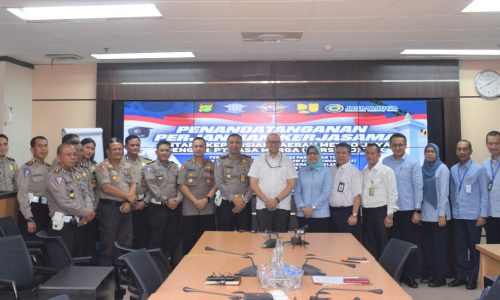 Dirlantas Polda Metro Jaya Tandatangani Kesepakatan Bersama Dirut PT Jasa Marga Terapkan ETLE