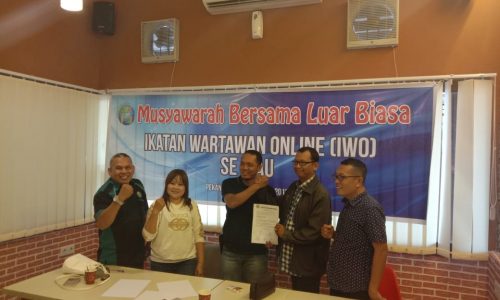 Kavillah Somarito Terpilih Secara Aklamasi Sebagai Ketua IWO Riau