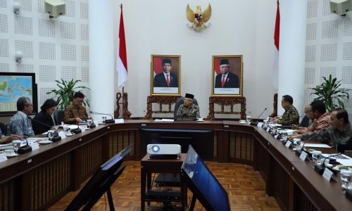 Wapres Pimpin Rapat KPRBN Bahas Percepatan Birokrasi