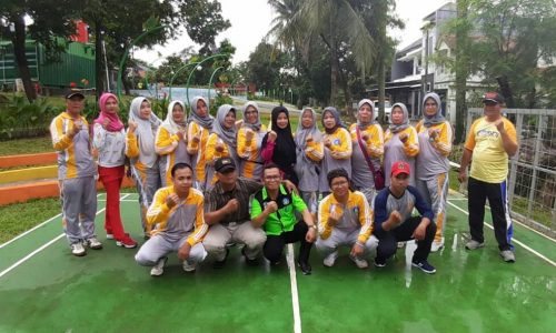 Senam Sehat Karang Taruna dan Pokja Sehat Kelurahan Sukamaju