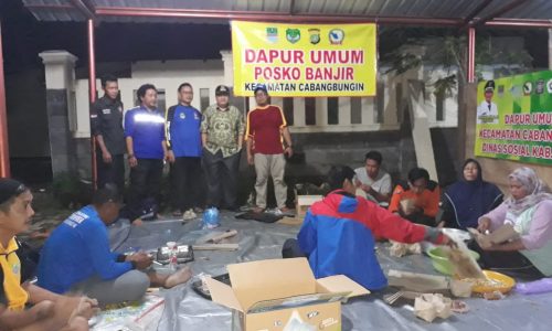 Posko Siaga Bencana Salurkan Bantuan Makanan Guna Korban Banjir