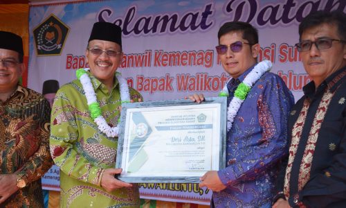 Pemko Sawahlunto Hibahkan Dana Untuk Ruang Kelas MTsN.
