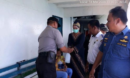 Pelabuhan Penyeberangan Bansalae Siwa-Tobaku Siapkan Posko Pencegahan Corona (Virus Covid 19)